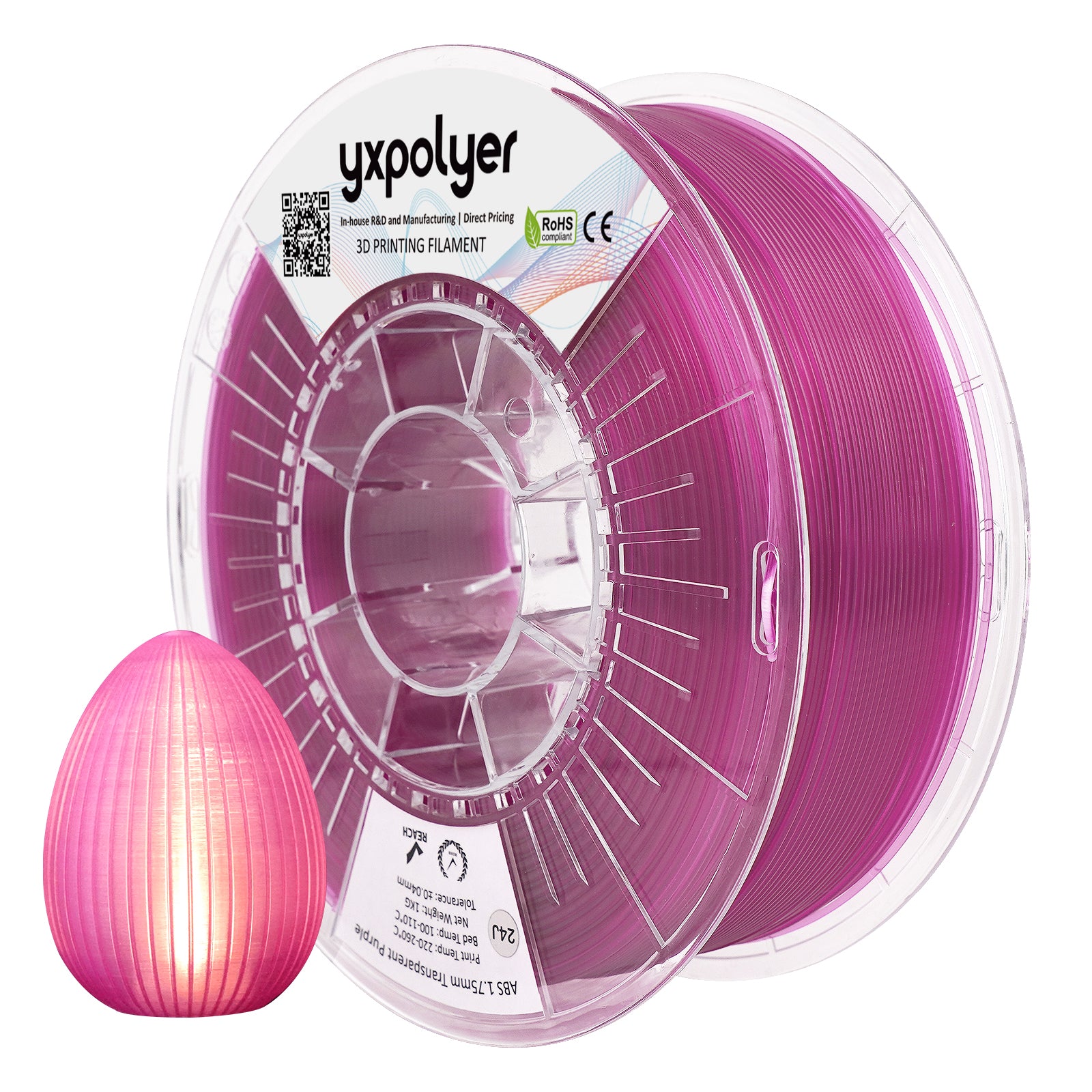 ABS Transparent Pink