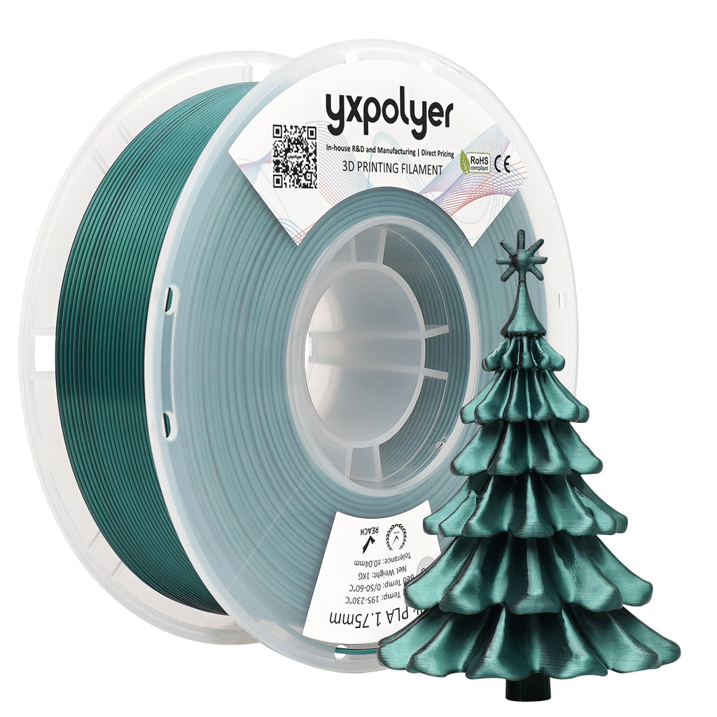 Silk PLA Black&Green