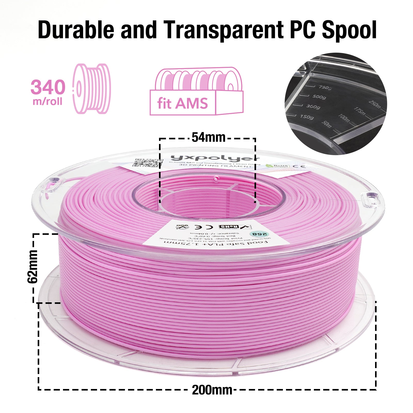 PLA+Pastel Pink