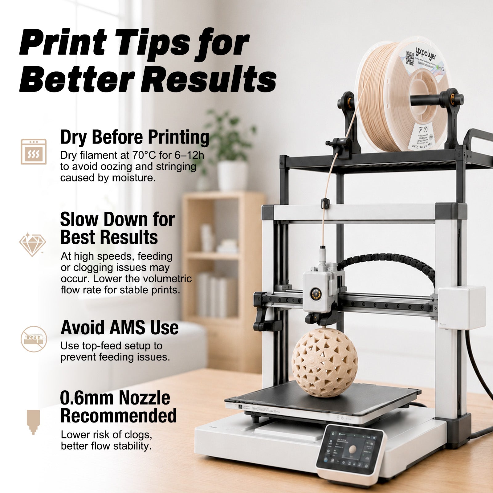 Flexible PLA Skin