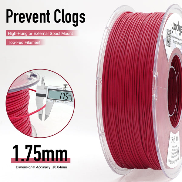 Flexible PLA Red