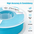PLA+ Aqua Blue