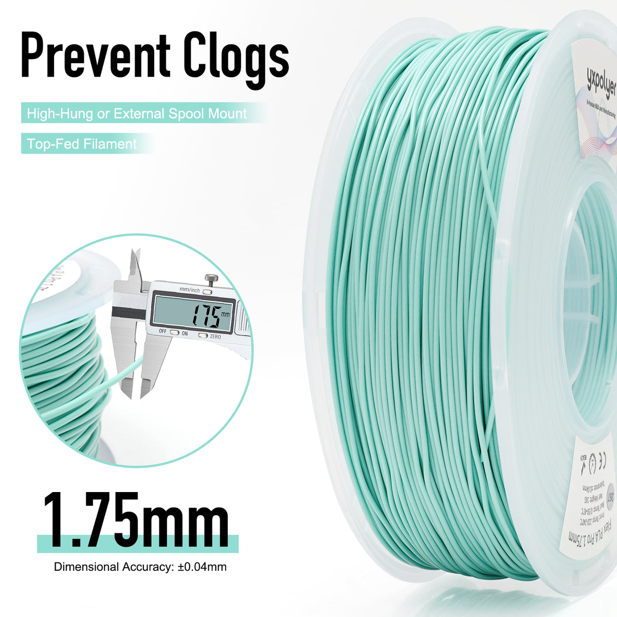 Flexible PLA Mint Green