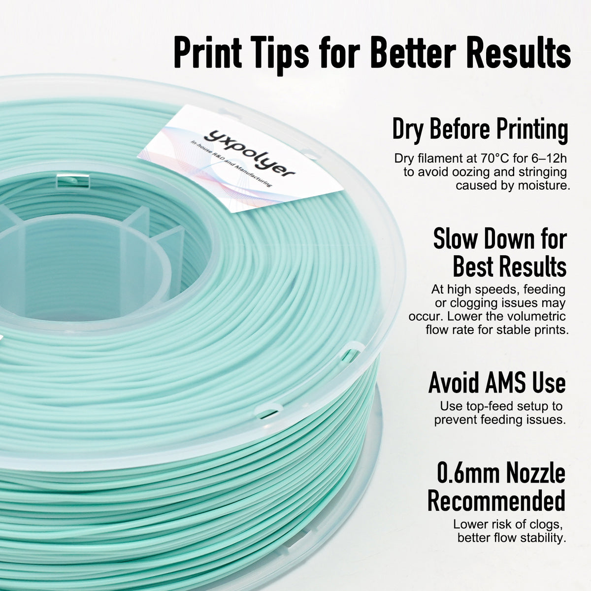 Flexible PLA Mint Green