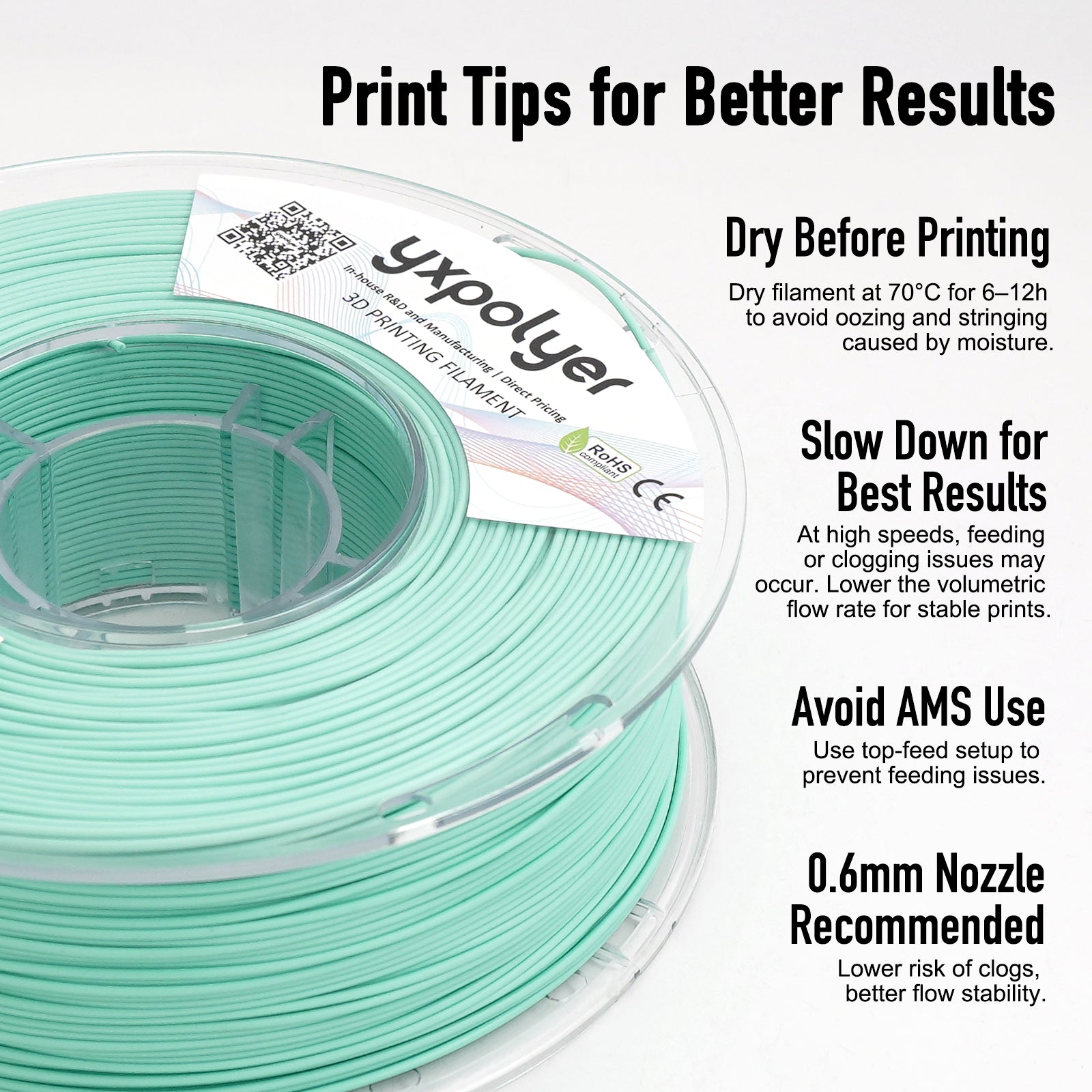 Flexible PLA Mint Green