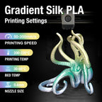 Rainbow Silk PLA Mini