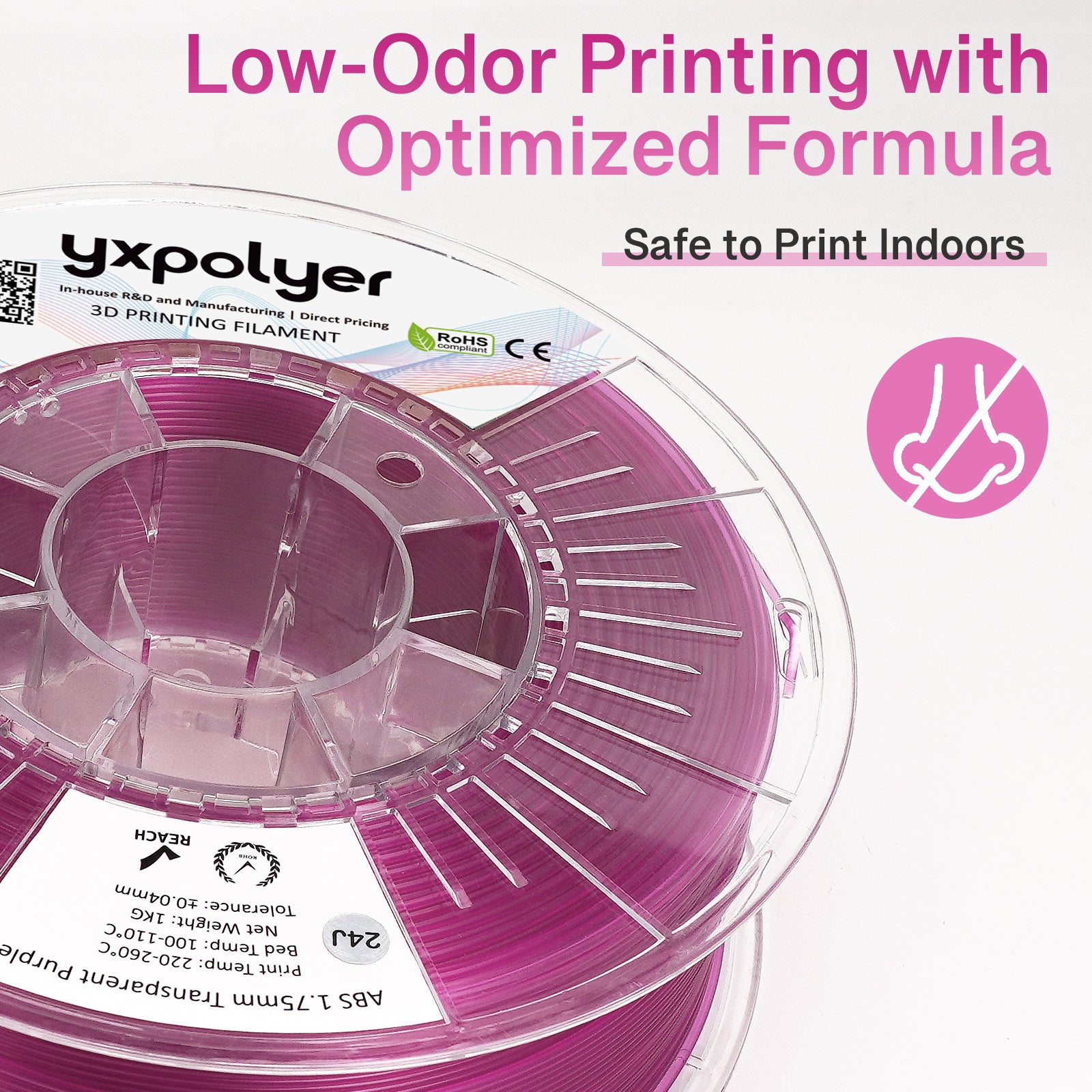 ABS Transparent Pink