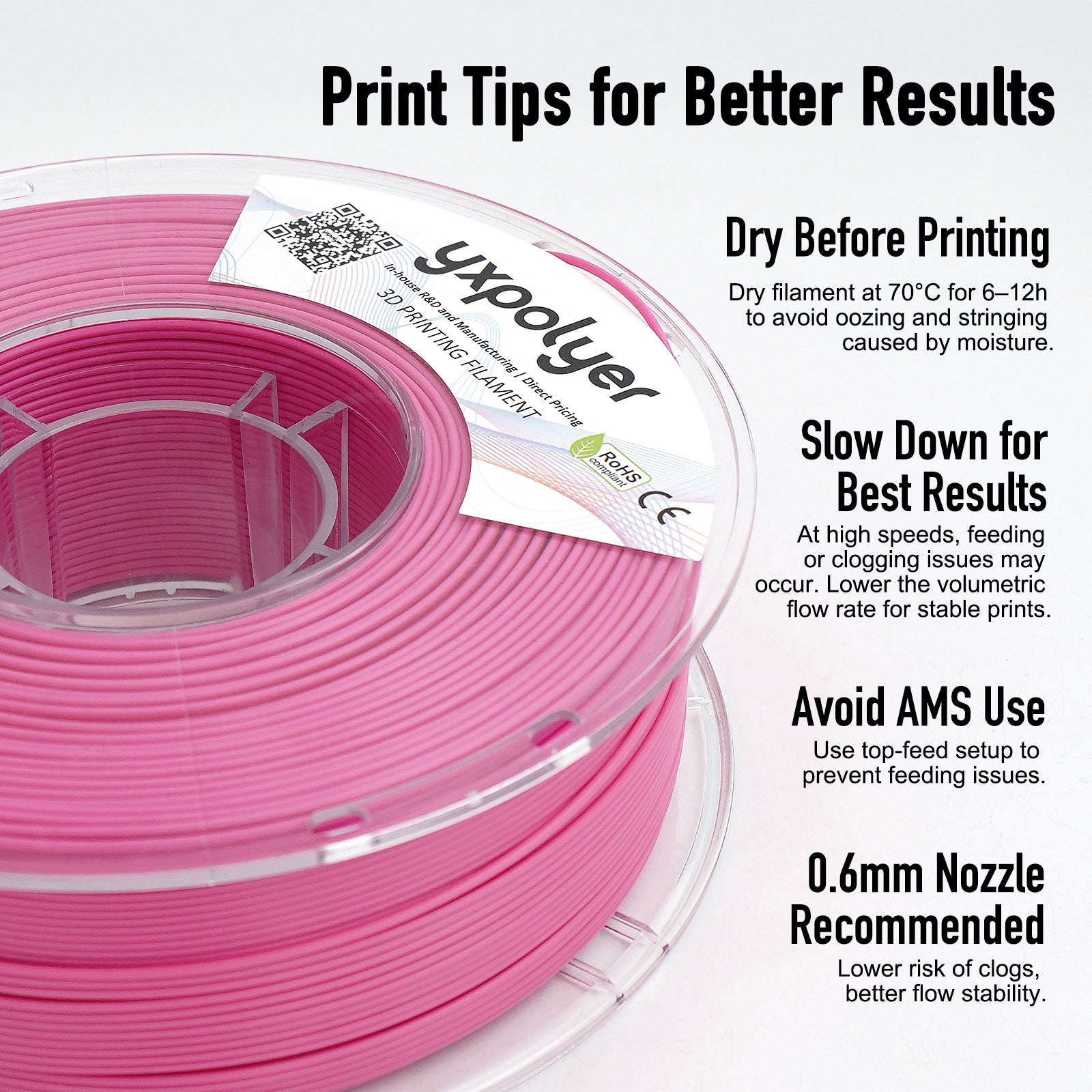 Flexible PLA Pink