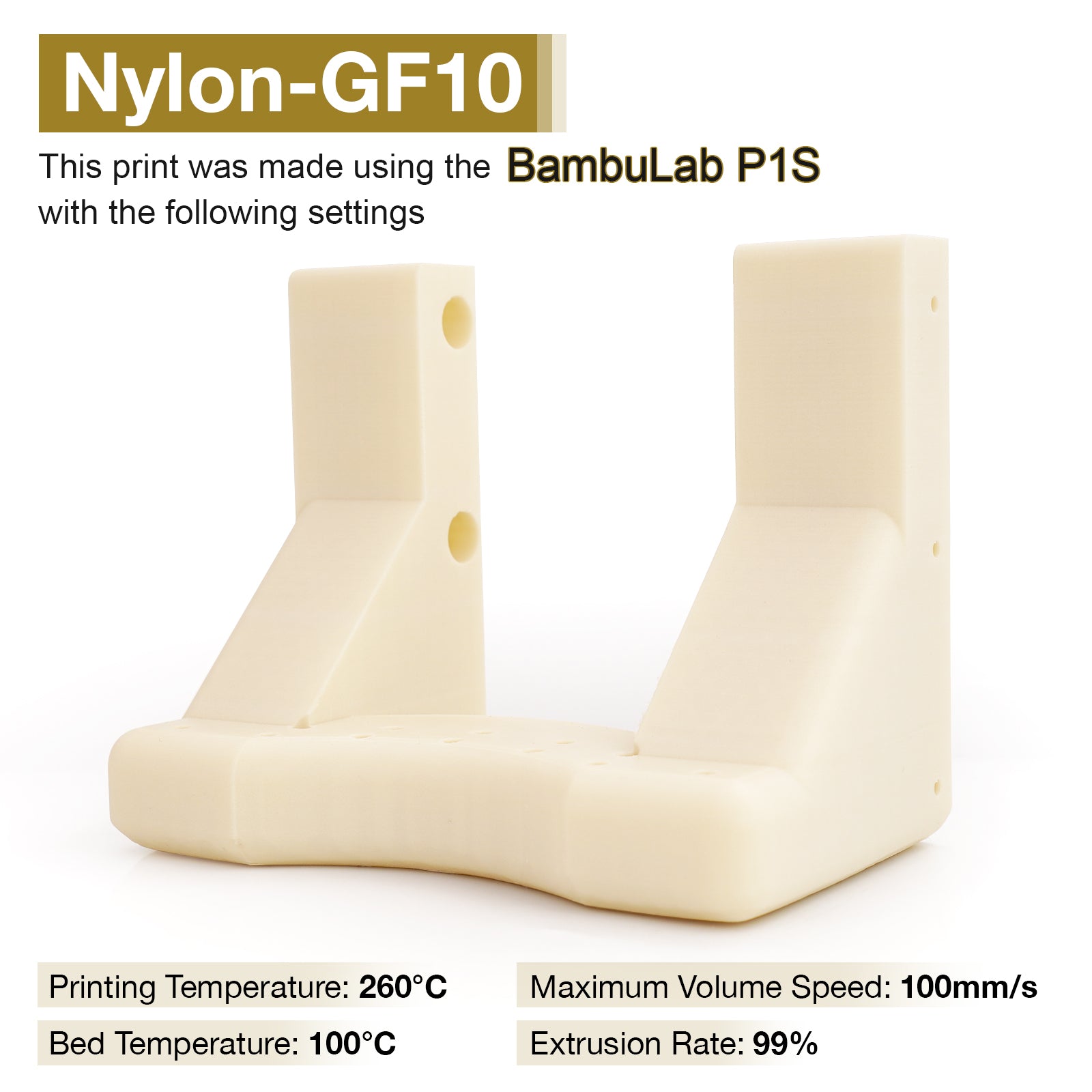 PA6-GF Nature White