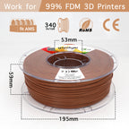 PLA+Brown