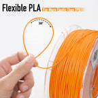 Flexible PLA Light Orange