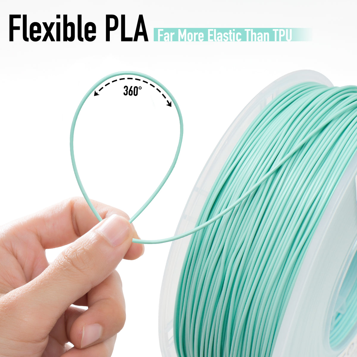 Flexible PLA Mint Green