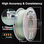 Rainbow Silk PLA Candy