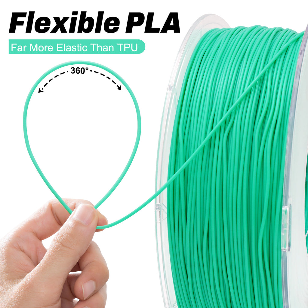 Flexible PLA Teal Green