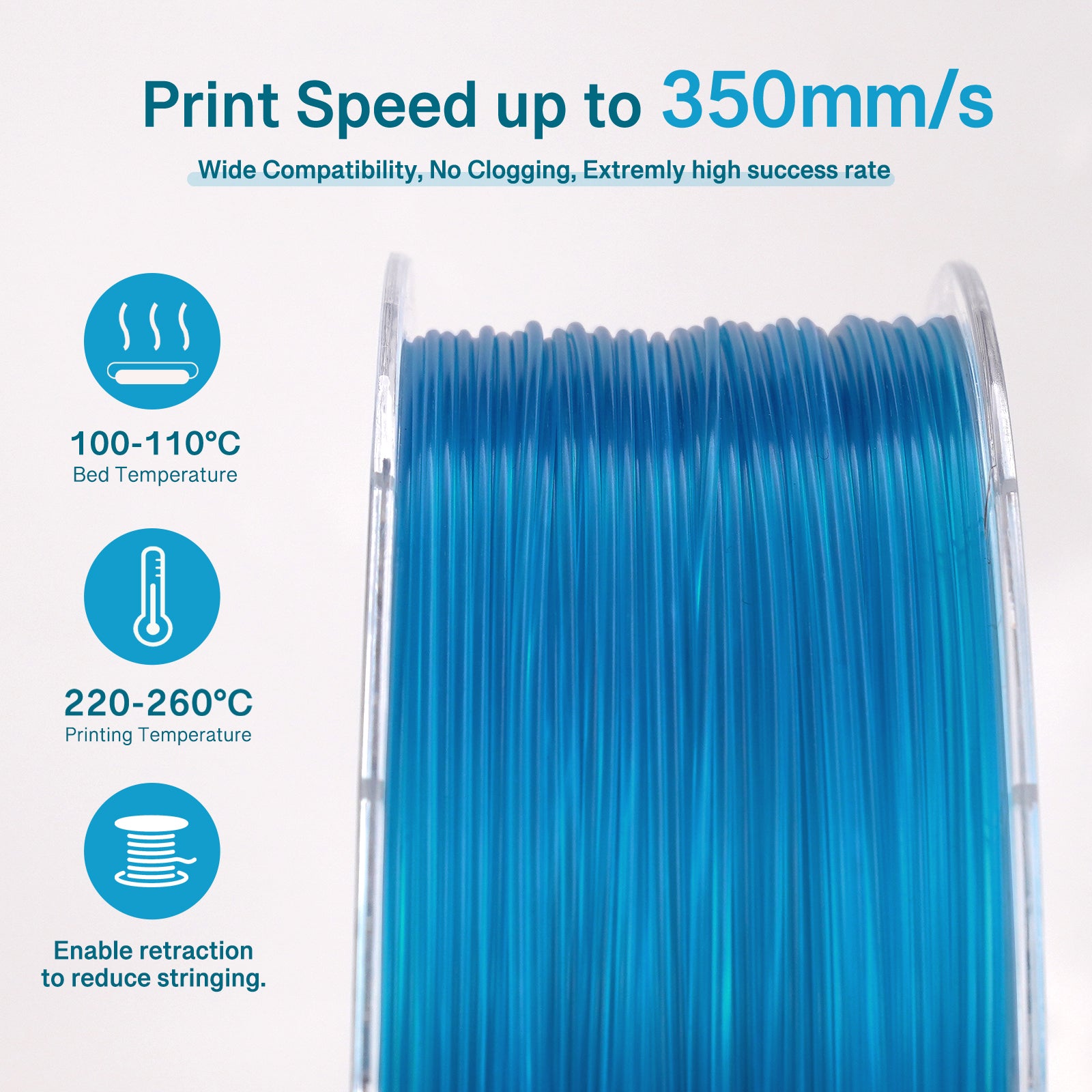 ABS Transparent Blue