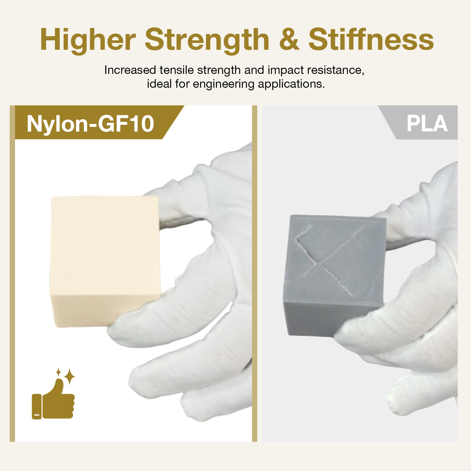 PA6-GF Nature White
