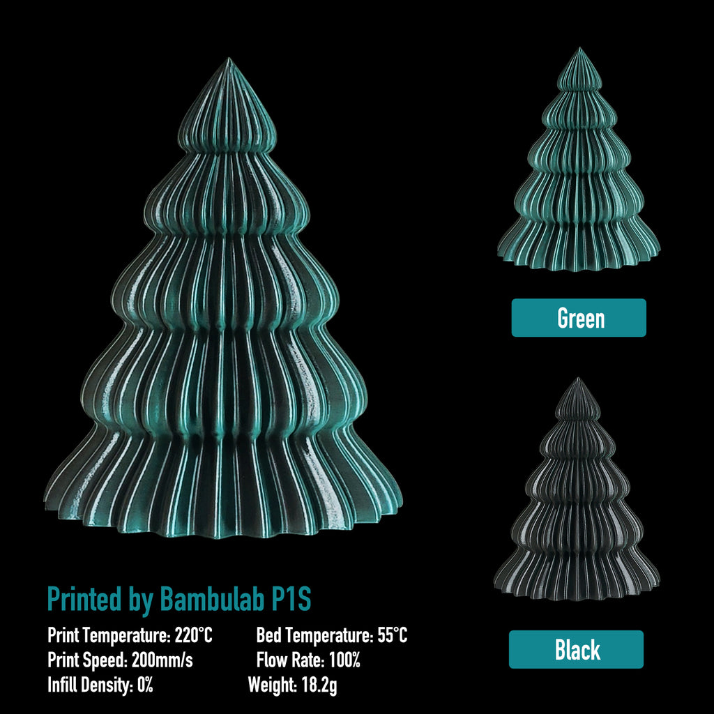 Silk PLA Black&Green