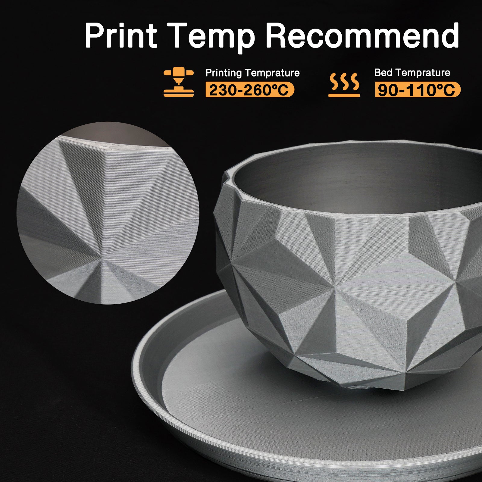 PLA+Silver
