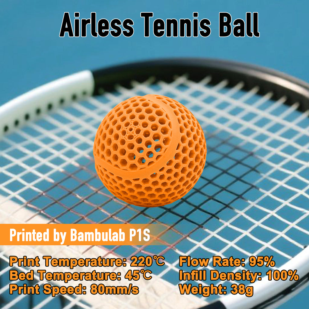 Flexible PLA Light Orange