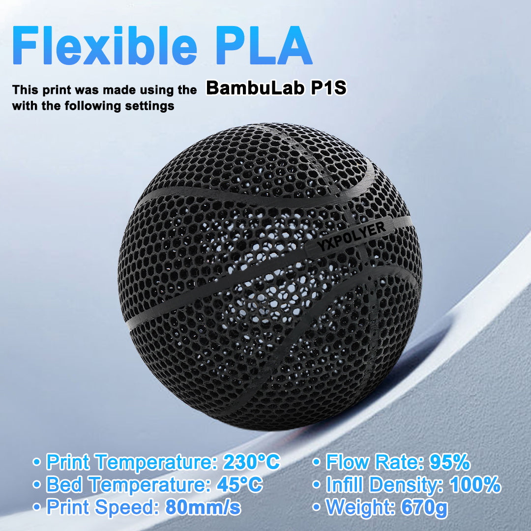 Flexible PLA Black