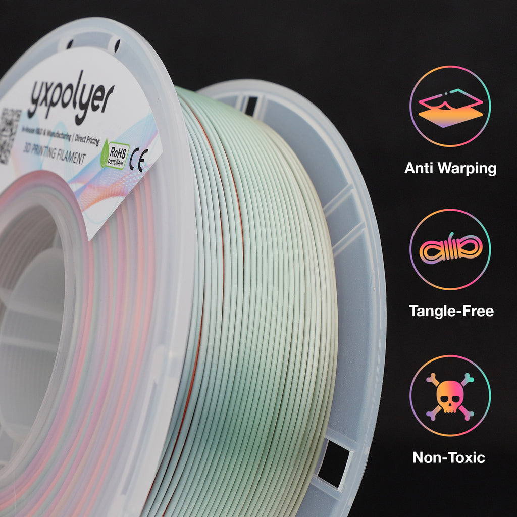 Rainbow Silk PLA Candy