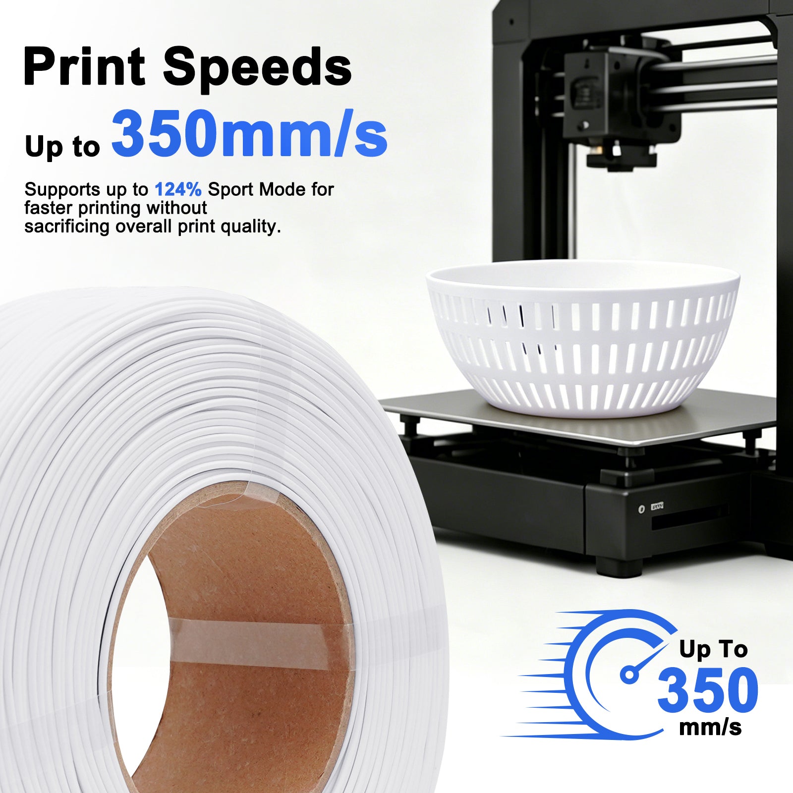Refill PLA+ White