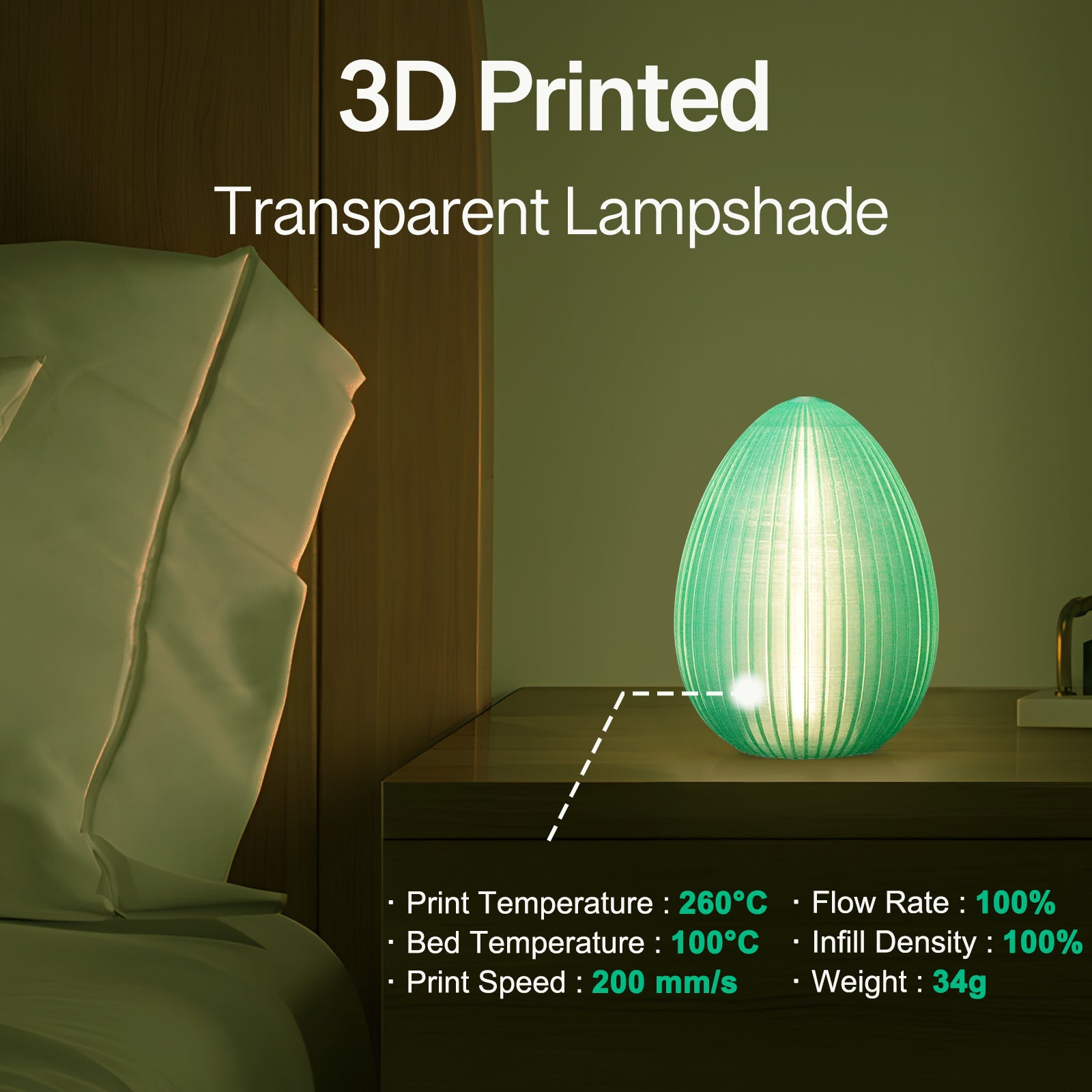 ABS Transparent Green