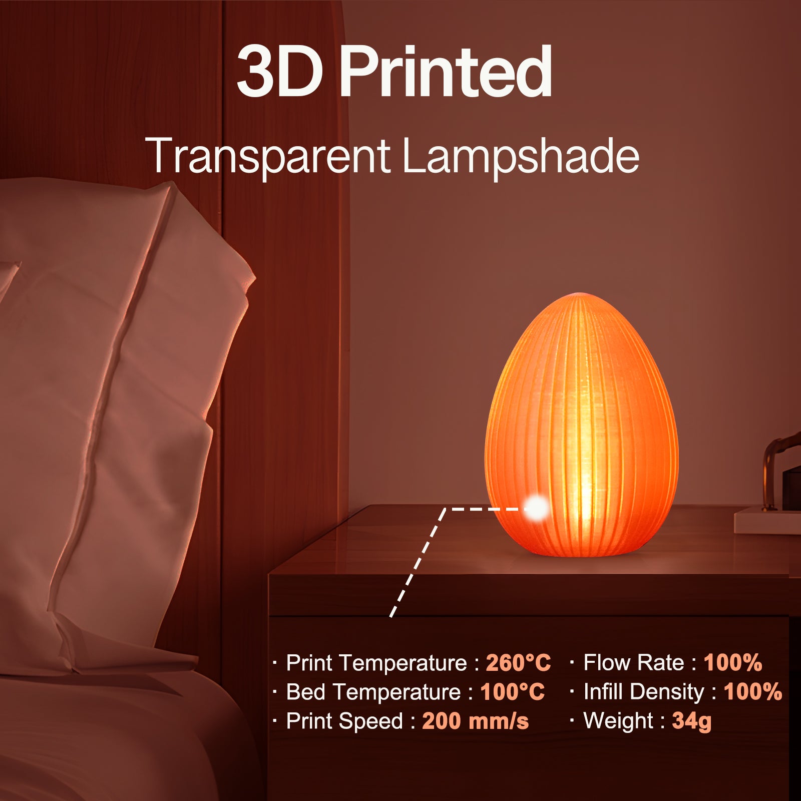 ABS Transparent Orange